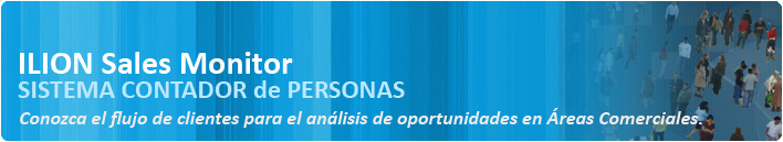 Contador de personas para centros comerciales